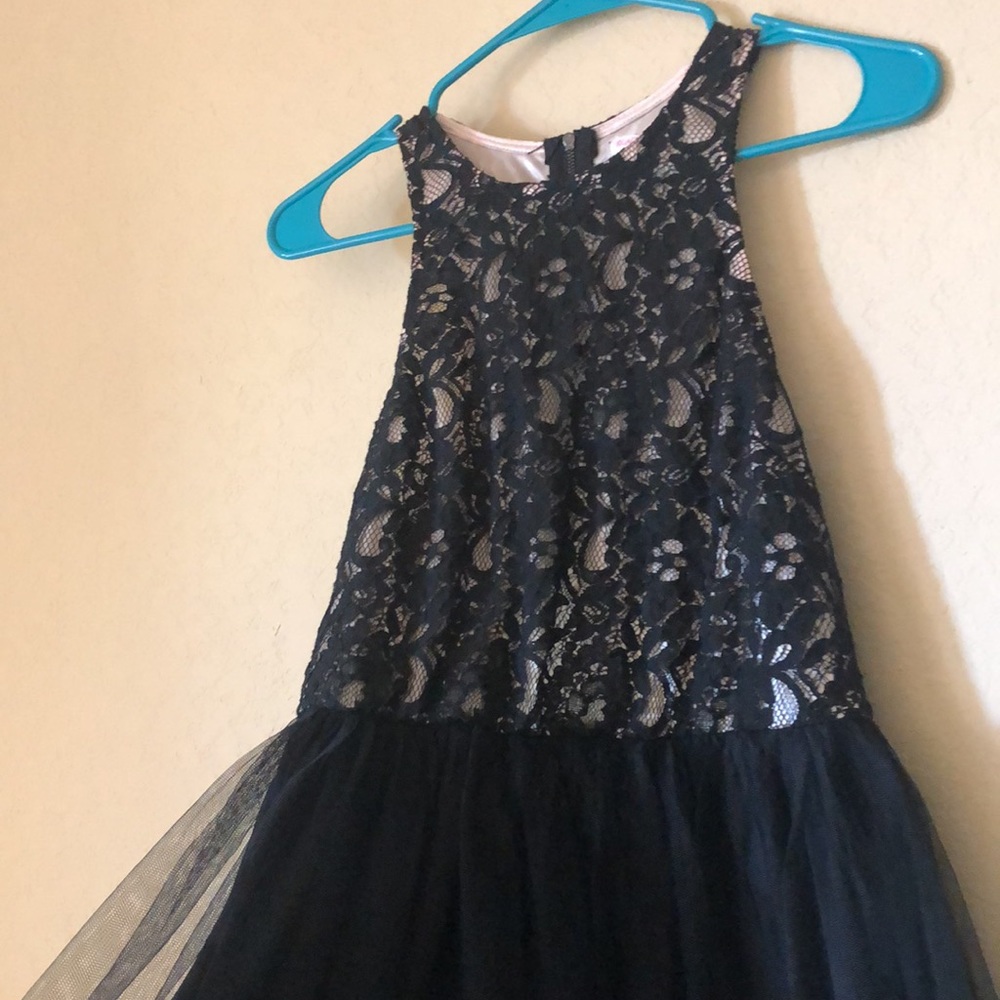 Agaci party dress with tulle
